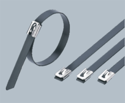 Ball self-locking stainless steel cable ties